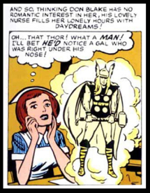Nurse Jane Foster Dreaming of Thor
